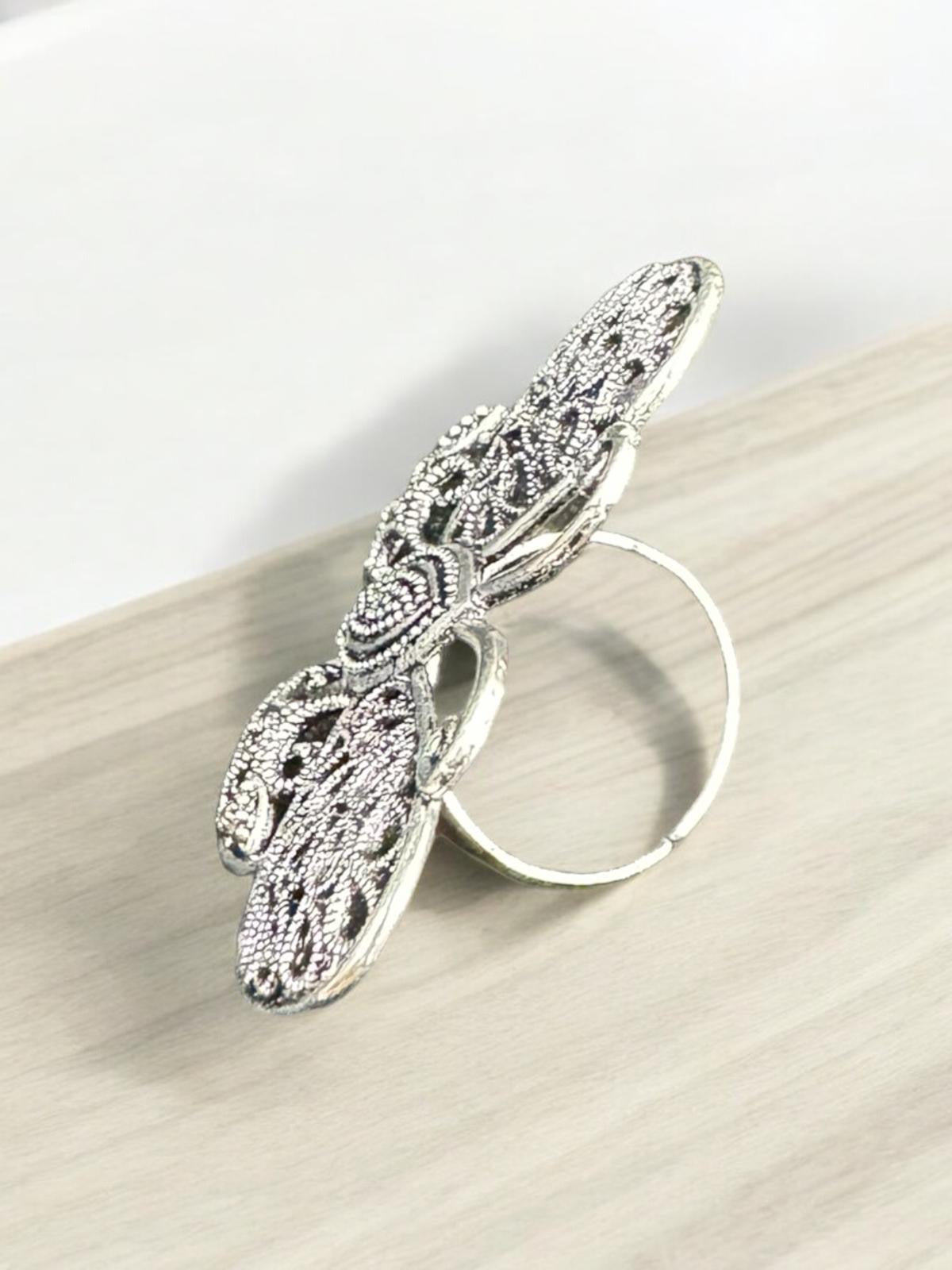 Flutter Elegance Butterfly Ring