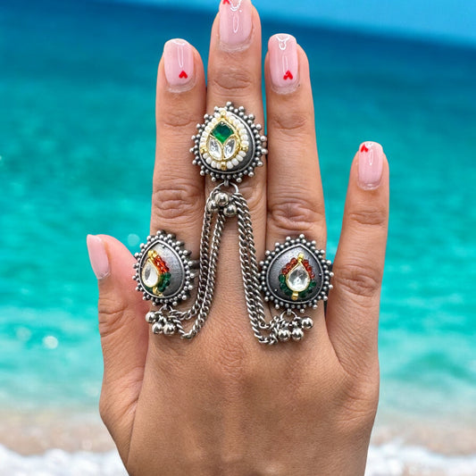 Enchanted Trillium Ring Set