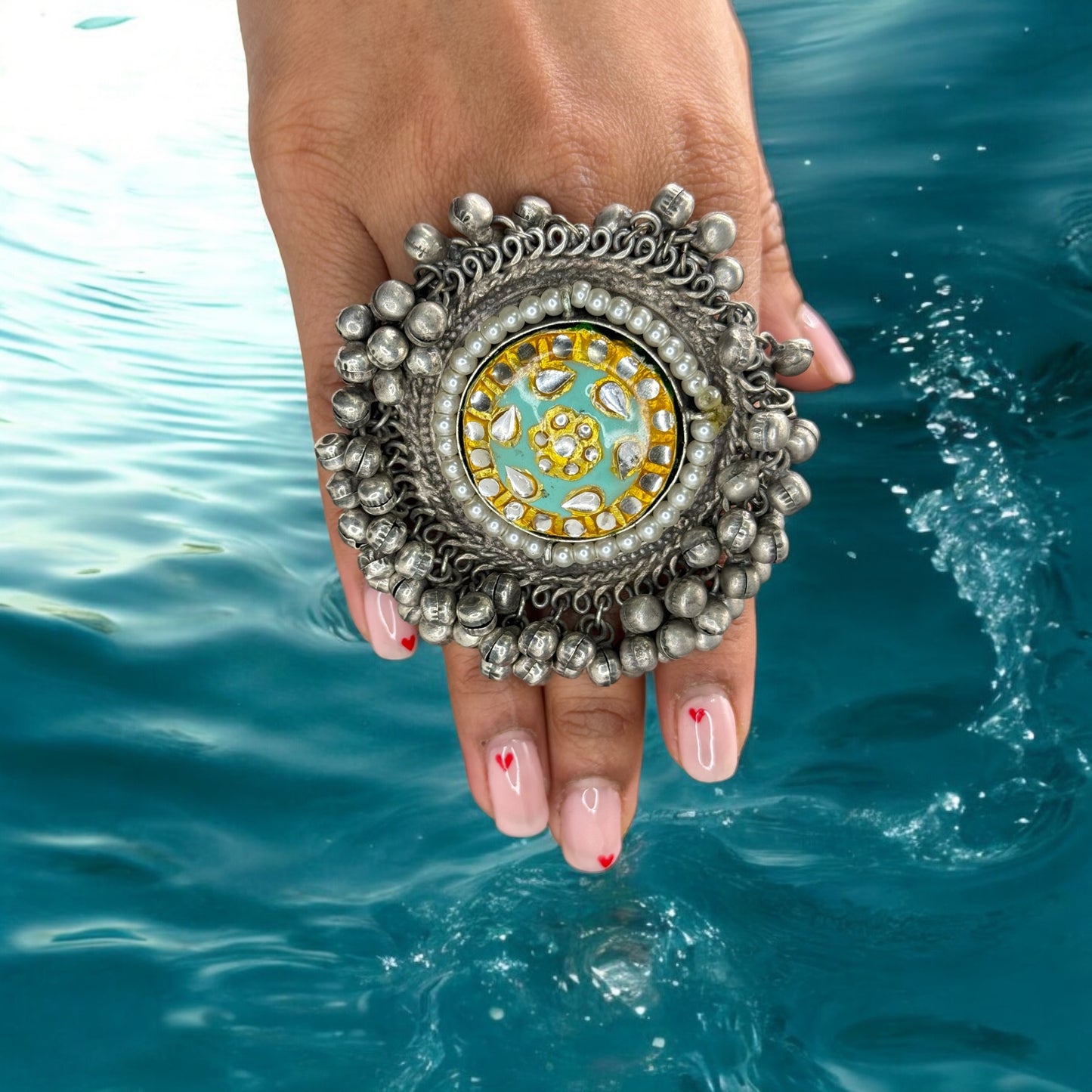 Dawn's Glow Enamel Ring