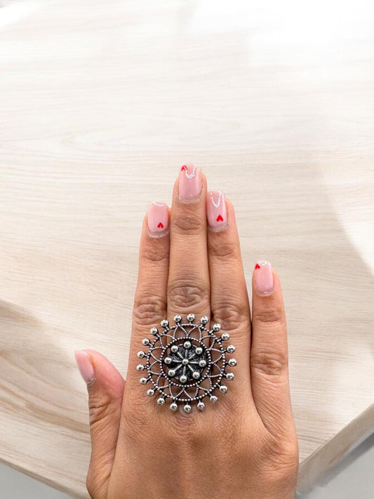 Celestial Orbit Statement Ring