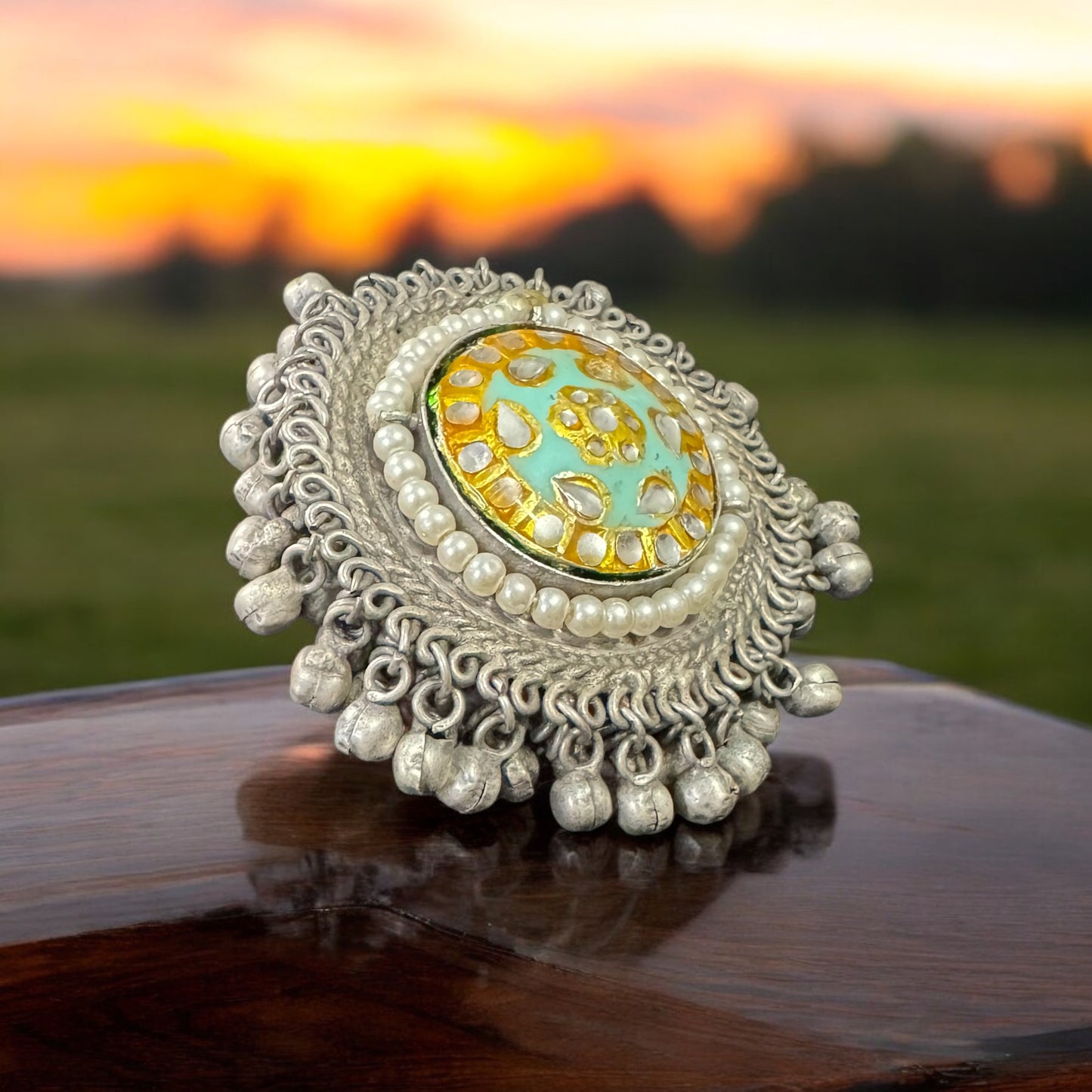 Dawn's Glow Enamel Ring