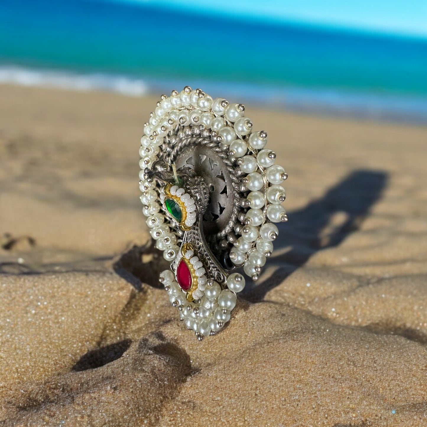 Regal Radiance Pearl Ring