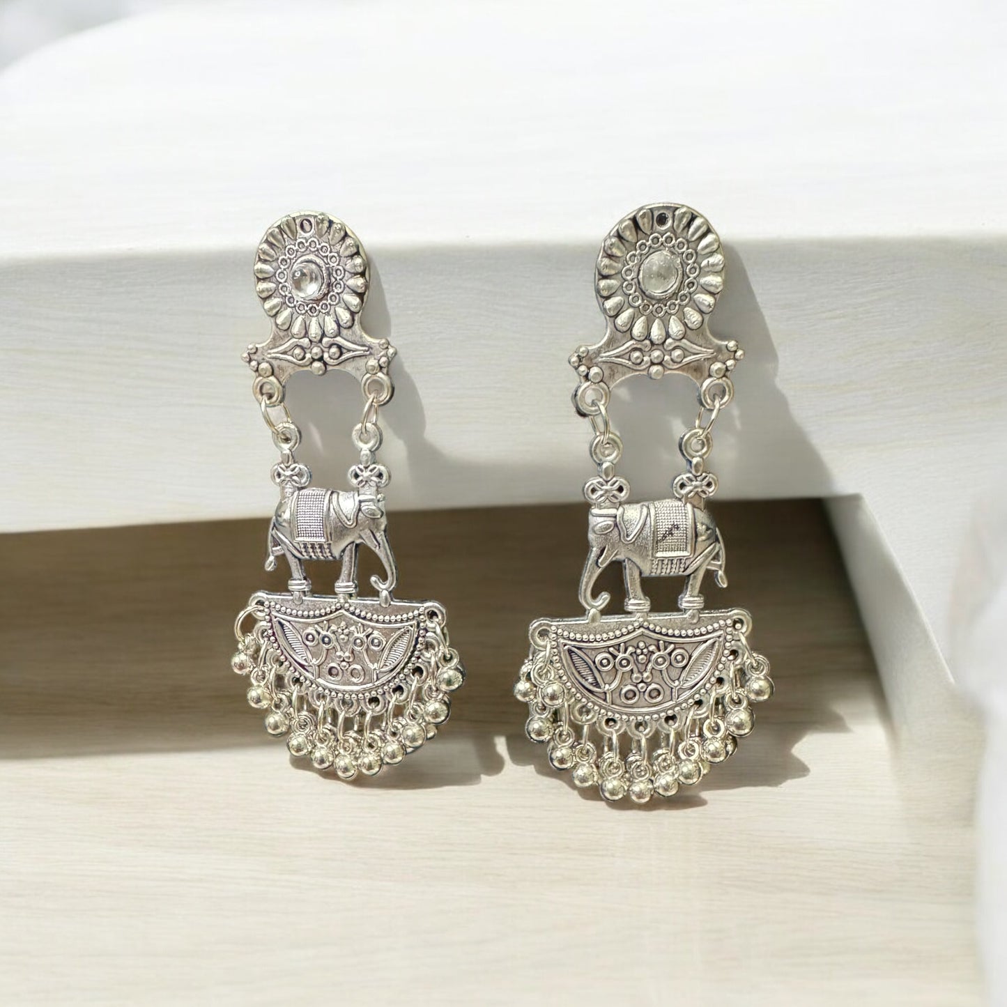 Elephant Parade Silver Earrings