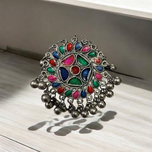 Kaleidoscope Splendor Statement Ring