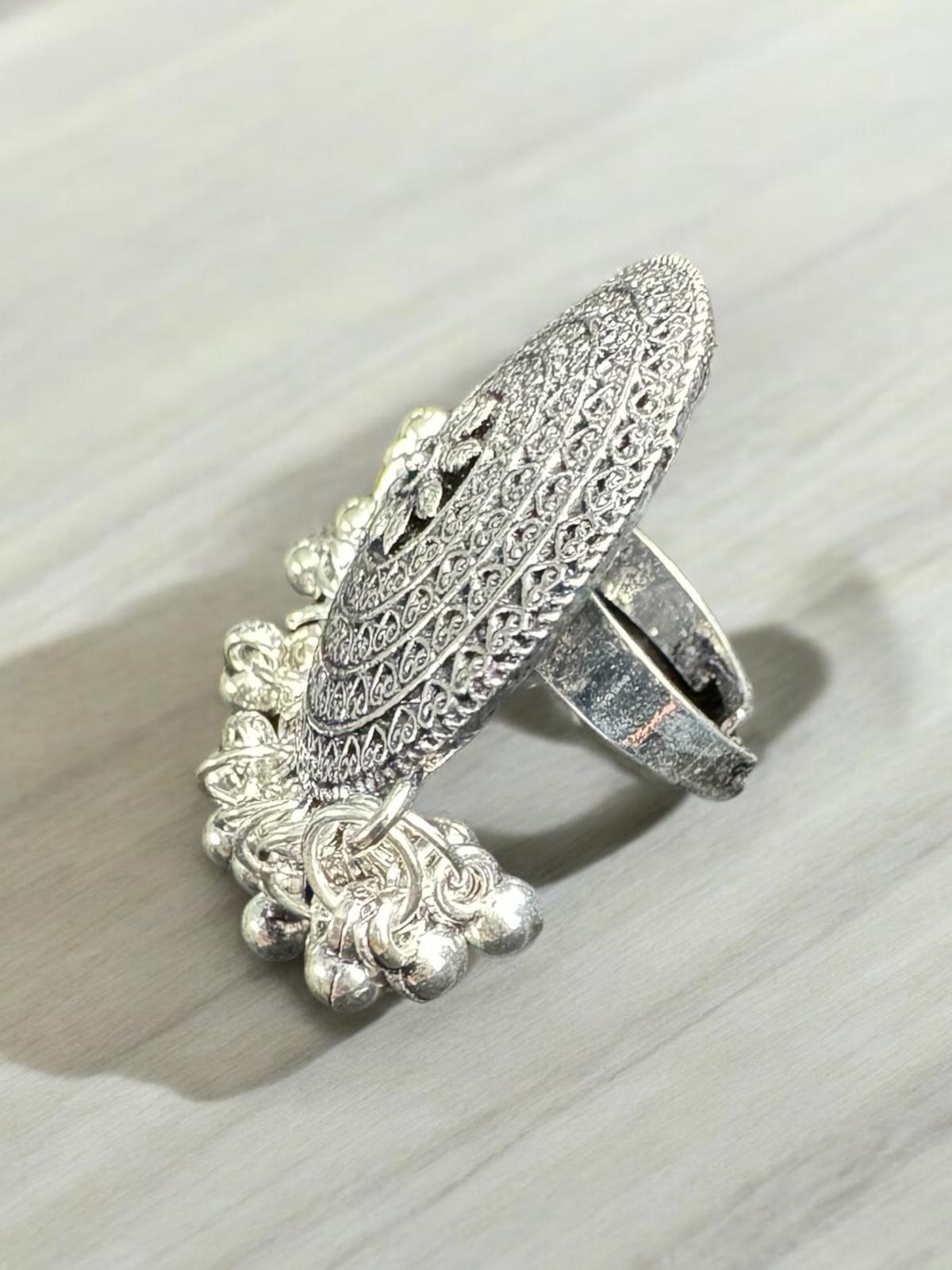 Lotus Blossom Charm Ring