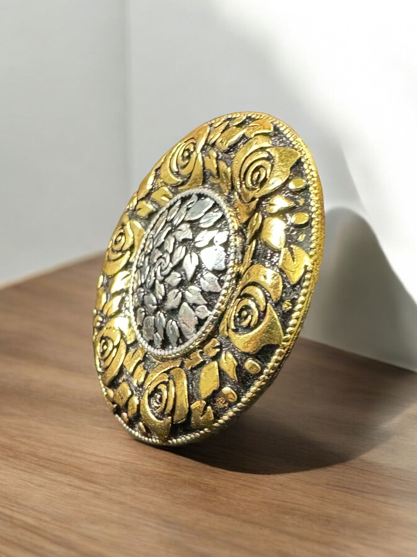 Floral Majesty Cocktail Ring