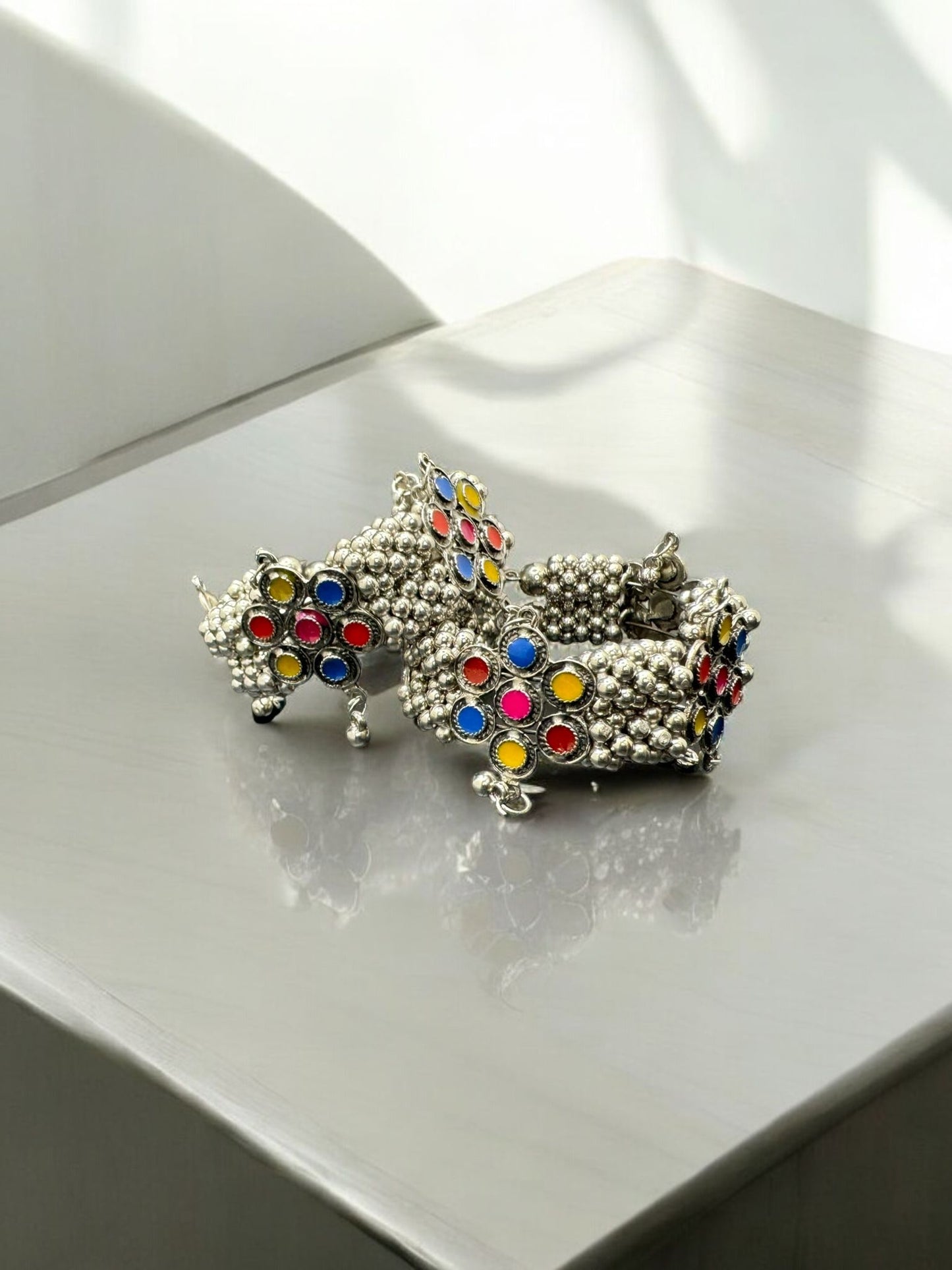 Regal Radiance Silver Kada